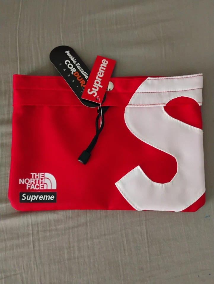 Supreme x The North Face Red Cordura Pouch Bag - w/Tags - Image 1 of 4