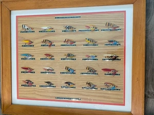 Juego de 25 serpentinas vintage enmarcadas 1985 moscas salmón de H.S. Galés ¡RARO!!! - Imagen 1 de 7