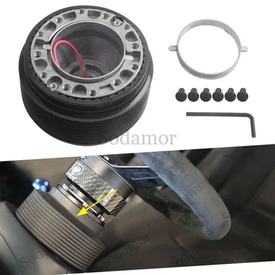 Adaptador de cubo de volante de carreras Boss para Mazda MIATA 323 626 B2200 B2000 MX5 Foto 1 de 4
