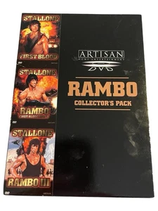 Rambo Collectors Pack (DVD, 1999, 3-Disc Set) - Imagen 1 de 8