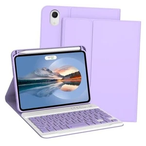Keyboard Case for iPad Mini 6th Generation 8.3 Inch [Magnetic Detachable Purple - Picture 1 of 7