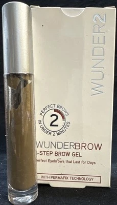 wunder2 wunderbrow brow gel brunette scuffed box - Image 1 of 2