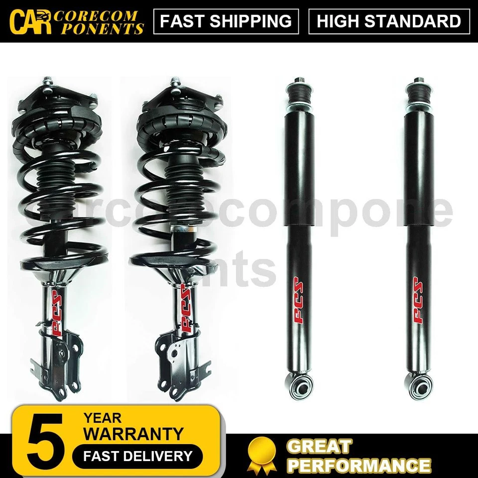 Conjunto de amortiguador delantero trasero, puntal y resorte FCS OE para Kia Sedona 2002-2005 Foto 1 de 4