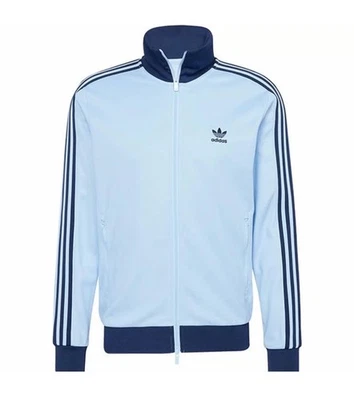 Adidas Originals Beckenbauer Oasis Sky Blue Classic Jacket Mens Large   JP2521 - Image 1 of 4