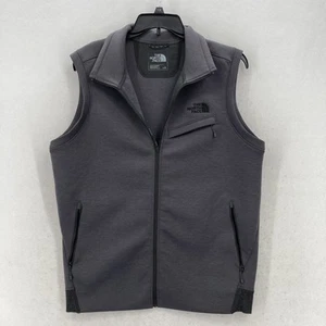 The North Face Apex Vest Mens Large Gray Softshell Sleeveless Full Zip Outdoor - Picture 1 of 12