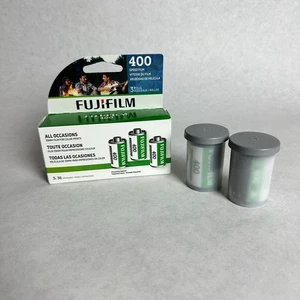 FujiFilm Fuji 400 Color Film (35mm Roll Film, 36 Exposures) 2 Pack - Picture 1 of 3