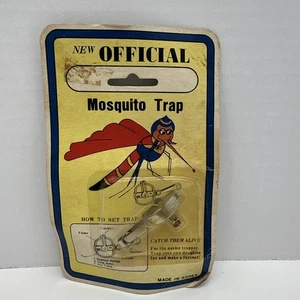 Vintage offizielle Mückenfalle Catch Em Alive Neuheit Witz lustiges Geschenk Gag versiegelt - Bild 1 von 5