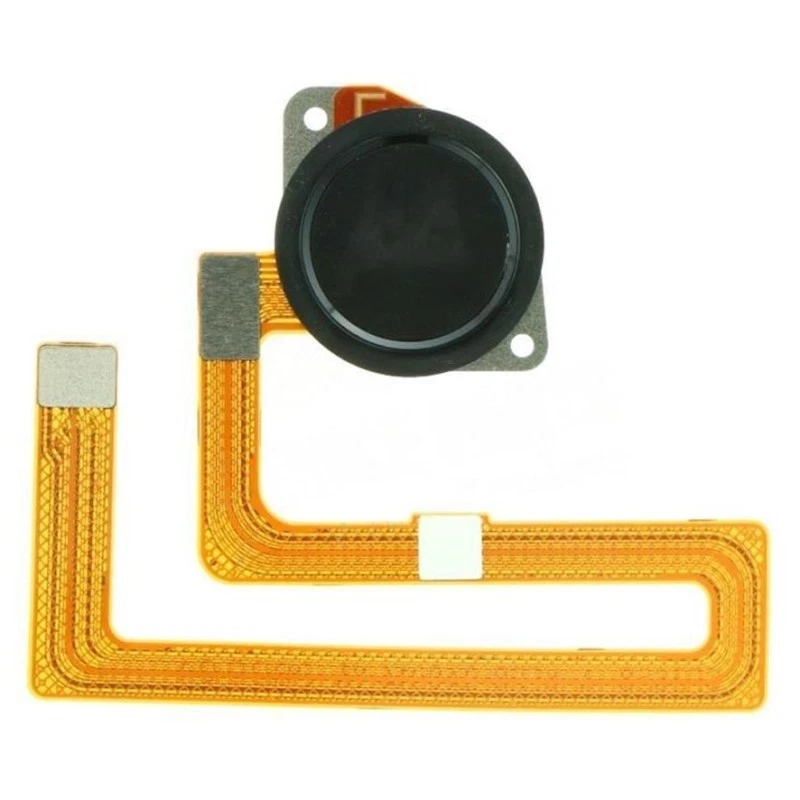 Button Home/Footprint Compatible For Motorola Moto One Macro Cable Flex Black - Image 1 of 1