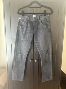 Jeans Citizens of Humanity Emerson slim fidanzato nero invecchiato - Foto 1 di 8