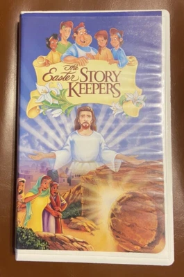 The Easter Story Keepers VHS Video Tape Family Values Jesus God Nearly New - Image 1 of 2