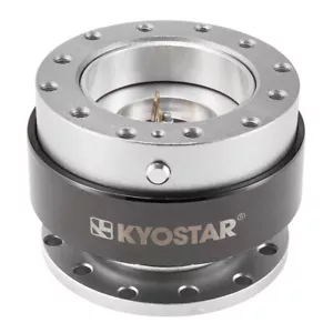 Kit boss a sgancio rapido volante Kyostar adattatore mozzo a scatto argento NUOVO2,0 - Foto 1 di 8