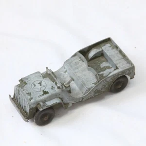 Tootsie Toy Green Army Jeep Diecast 1940's W-2017590 - Picture 1 of 10