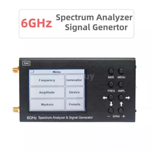 New 35MHz-6.2GHz SA6 Spectrum Analyzer Spectrum Explorer Signal Genertor - Picture 1 of 5