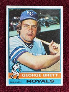 1976 George Brett Topps # 19 Well Centered KANSAS CITY ROYALS 2nd Year card