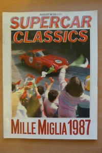 Supercar Classics August 1987 Mille Miglia Gerry Marshall Rolls-Royce Morgan - Imagen 1 de 1