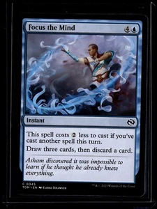 Focus The Mind - 45 - Foil - TDM - NM - MTG Magic the Gathering - Picture 1 of 1