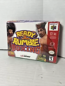 Ready 2 Rumble Boxing (Nintendo 64, 1999) New Factory Sealed N64 Read - Picture 1 of 10