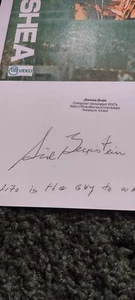 Beatles Related -3 X 7 Card Signed By Sid Bernstein - Picture 1 of 2