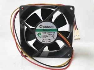 NEU Sunon 8025 KDE1208PTV1 DC12V 1,6W Lüfter - Bild 1 von 3