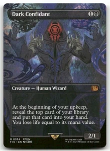 Dark Confidant (Borderless) #334 MTG Final Fantasy FIN NM X1 - Picture 1 of 3