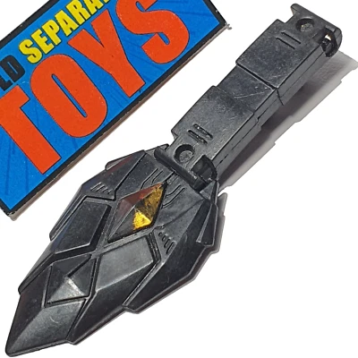 Vtg Mighty Morphin Power Rangers Red Dragon Thunderzord TAIL megazord black part - Image 1 of 4