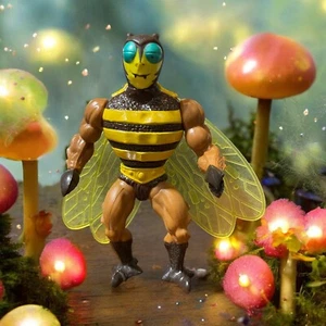 1983 Mattel Buzz Off 6” Loose Action Figure He-Man Masters of the Universe - Imagen 1 de 14