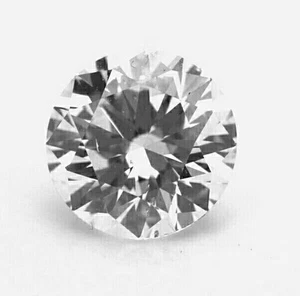 GIA Certificate 0.90ct Carat F VVS2 Round Brilliant Ideal Cut Loose Diamond - Picture 1 of 1
