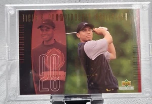 2001 Upper Deck Tiger Woods Championship Collection #28 #’ed/3000! - Picture 1 of 2