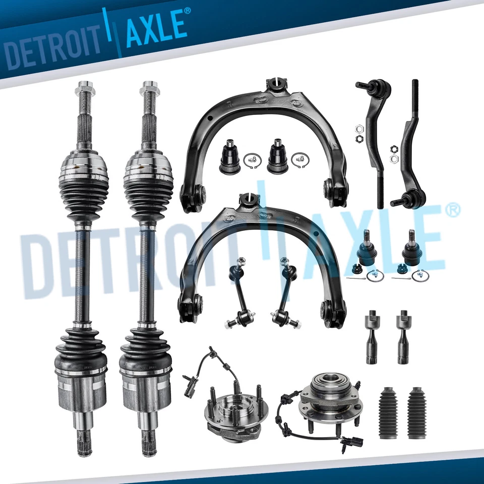 4WD Front CV Axle Control Arm Wheel Hub for Chevy Trailblazer GMC Envoy Rainier - Image 1 of 4