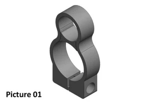 Replacement Part: Benjamin Akela Barrel Band, Black ABS Plastic - Picture 1 of 4