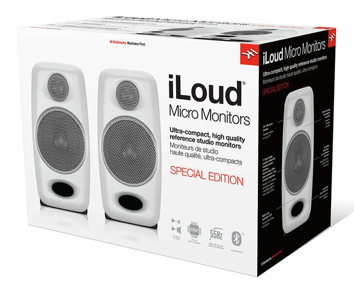 NEW IK Multimedia Iloud Micro Studio Monitors White  - Image 1 of 1