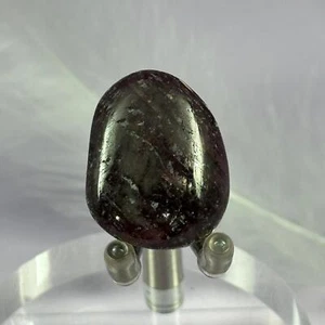 Deep red small Ruby crystal tumble stone 11.9g SN28790 - Picture 1 of 4