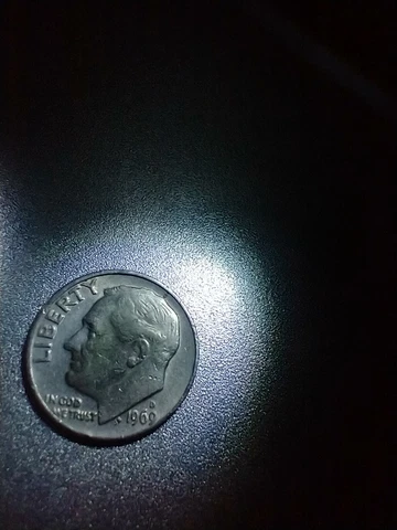 1969 D Roosevelt Dime 2.25g errors see photos Cover