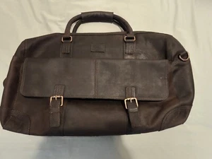 The British Belt Company Holkham Leather Weekender - Picture 1 of 4