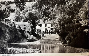 Lorna Doone Farm, Malsmead, Exmoor, Devon Jarrod & Sons Vintage Image Postcard - Picture 1 of 2