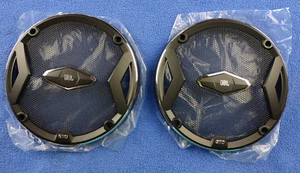NEW*JBL, 1 Pair of 6.5" Speaker Grills for the GTO 609C set. +Optional adapters. - Picture 1 of 4
