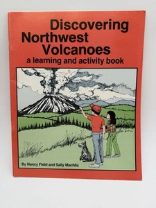 1980 FIRST EDITION Discovering Northwest Volcanoes Learning Activity Book - Picture 1 of 7