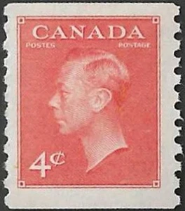 🍁Canada  #310   "KING GEORGE VI"   Fine Mint  1951   Postes- Postage    (C) - Picture 1 of 3