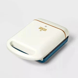 Non-Stick Indoor Grill Dark Teal Blue - Tabitha Brown - Picture 1 of 4