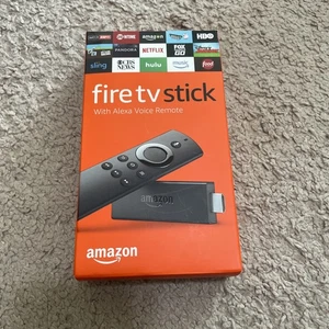 Amazon Fire TV Stick Seconda Generazione con Telecomando Vocale Alexa - Nero Nuovo - Foto 1 di 4