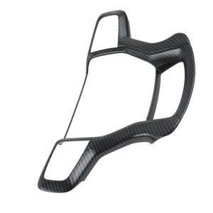 Carbon fiber Steering Wheel Trim Cover For Chevrolet Tahoe Suburban Silverado - Foto 1 di 9