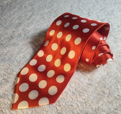 Corbata Veronelli a lunares para hombre 100 % microfibra 3,25" de ancho x 58" de ancho 1649 Foto 1 de 4