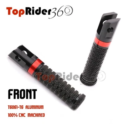 ANILLO rojo estriberas delanteras para Honda CBF 1000 / F 06-15 14 13 12 11 10 Foto 1 de 4