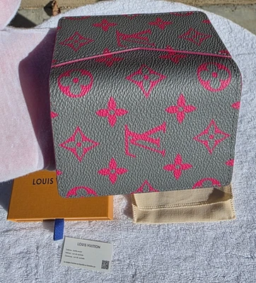 LOUIS VUITTON - Pocket Organizer Pink/Gray Glow Monogram Glow - M15027 -BNIB - Image 1 of 4