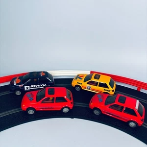 Scalextric FORD FIESTA XR2i C416 & C316 SLOT CAR X4 HORNBY RACING - Bild 1 von 19