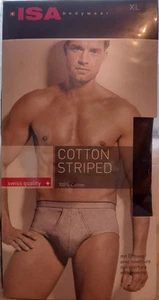 Herren Unterhosen Cotton Striped Baumwolle ISA Body wear XL - Bild 1 von 2