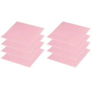 8 Pcs Thermal Pads 100x100x1mm for CPU GPU M.2 SSD NVMe Pink - Afbeelding 1 van 7
