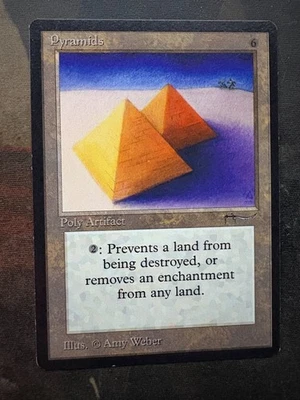*** ARABIAN NIGHTS Pyramids *** NM- Clean! - DUTY FREE - Magic MtG - Image 1 of 2