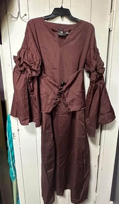Museum Replicas Peasant Dress - Renaissance Costume - Renn Fest - Halloween - Immagine 1 di 4