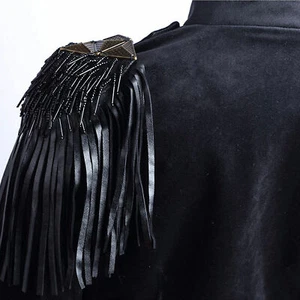 Perlen Schulter Schulter Schulter Schulter Schulterklappen Zum Selbermachen Zubehör für Steampunk Ringmaster Jacke - Bild 1 von 5